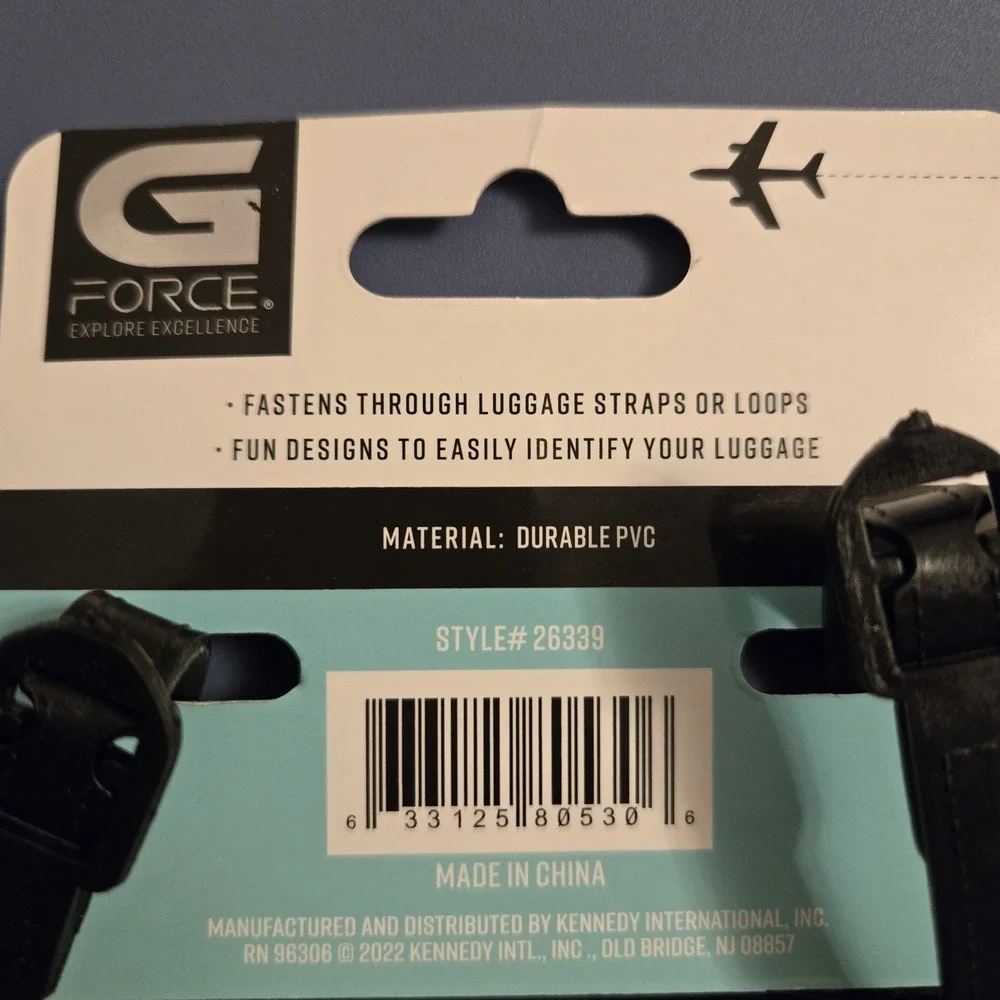 G Force Luggage Tags First Class Dog Lover Suitcase Address Name Spot Your Bags